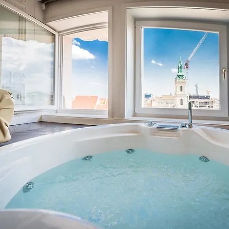 Skyline View Penthouses Daire Budapeşte